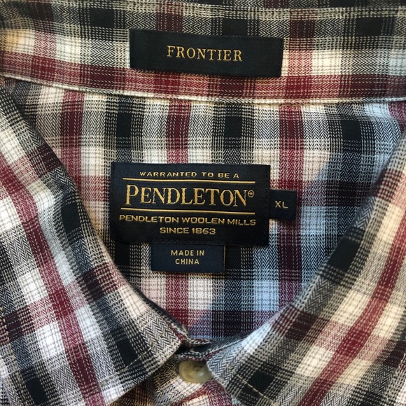 Pendleton Frontier Button Down - XL - Picture 3 of 6